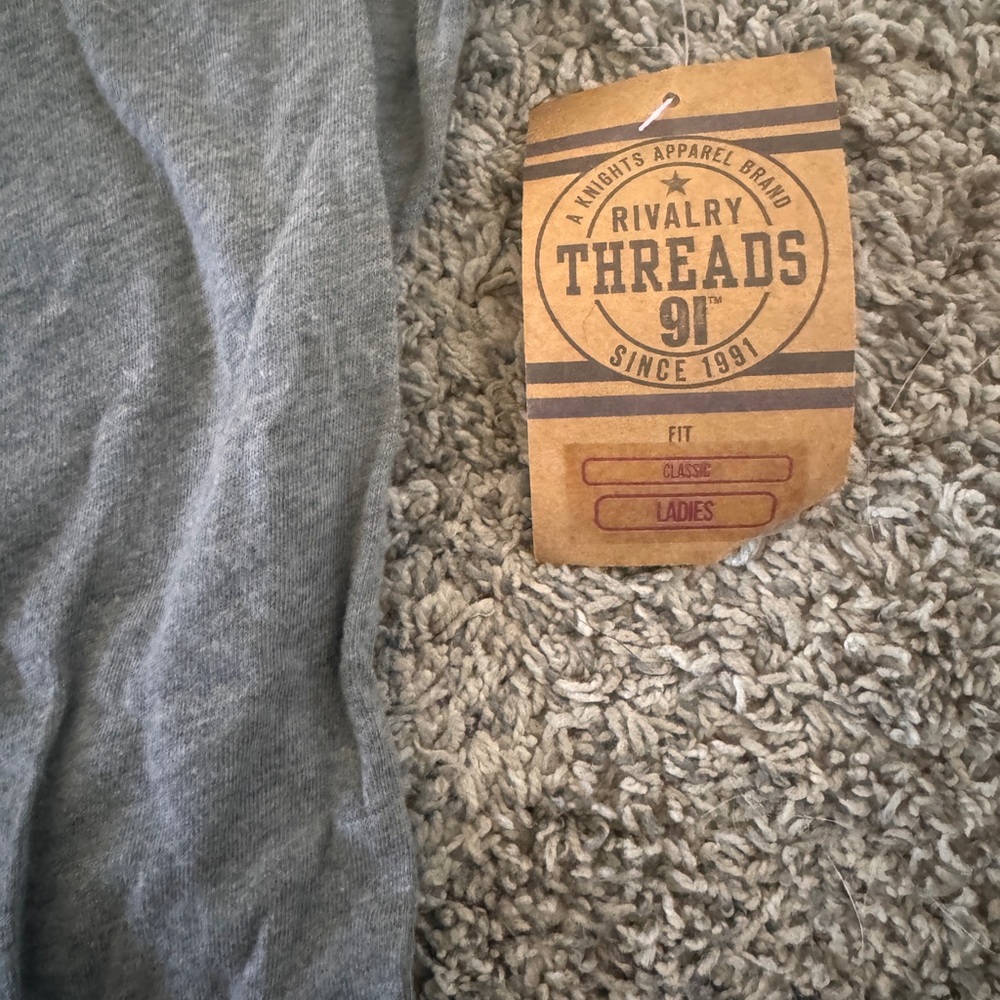 Gray SJSU Spartans V-Neck T-Shirt - Picture 4 of 4
